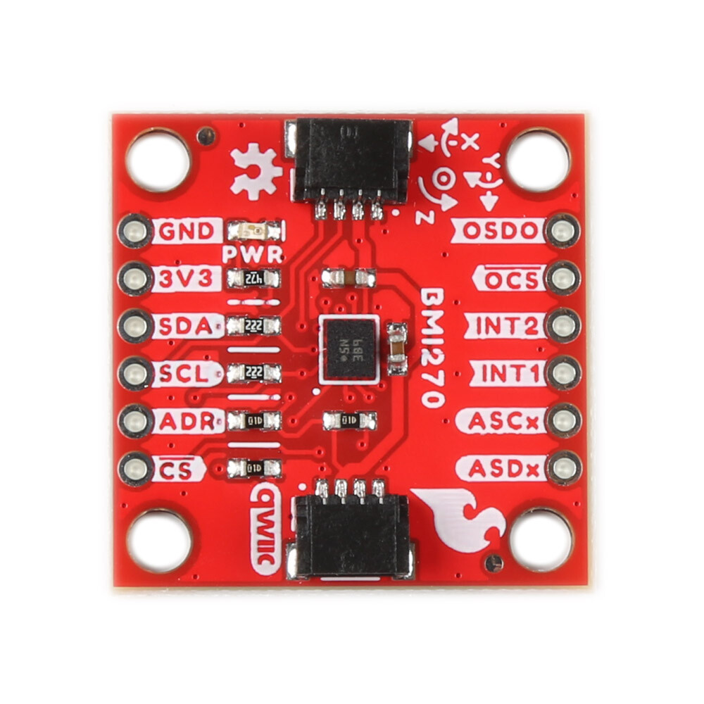 SparkFun 6DoF IMU Breakout BMI270 (Qwiic) 3-Axial accelerometer og gyroskop