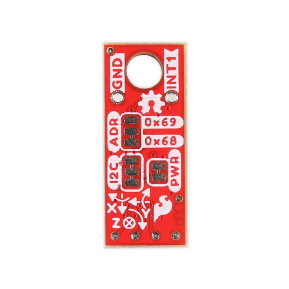 SparkFun Micro 6DoF IMU Breakout BMI270 (Qwiic) 3-Akset akselerationssensor og gyroskop