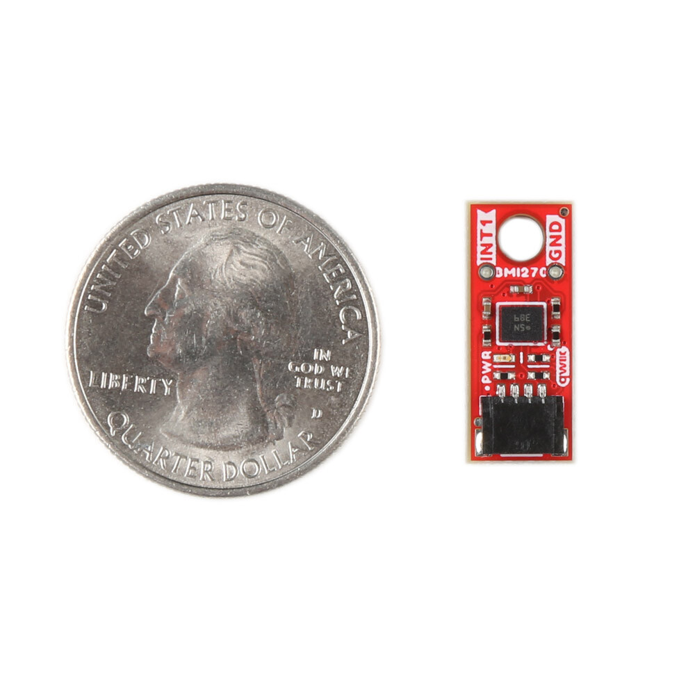 SparkFun Micro 6DoF IMU Breakout BMI270 (Qwiic) 3-Akset akselerationssensor og gyroskop