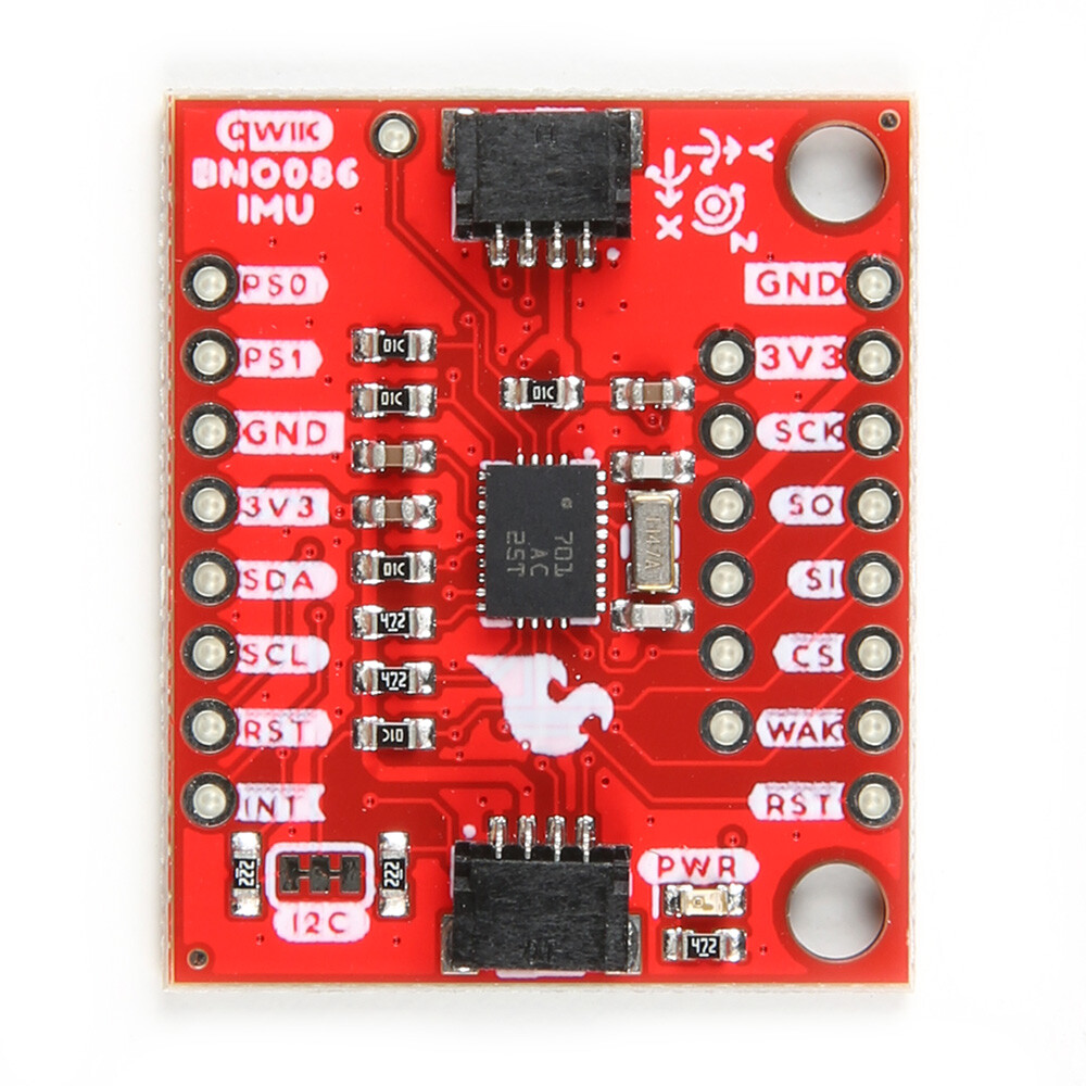 SparkFun VR IMU Breakout BNO086 (Qwiic) Tripakse akselerations-/gyroskop-/magnetometer