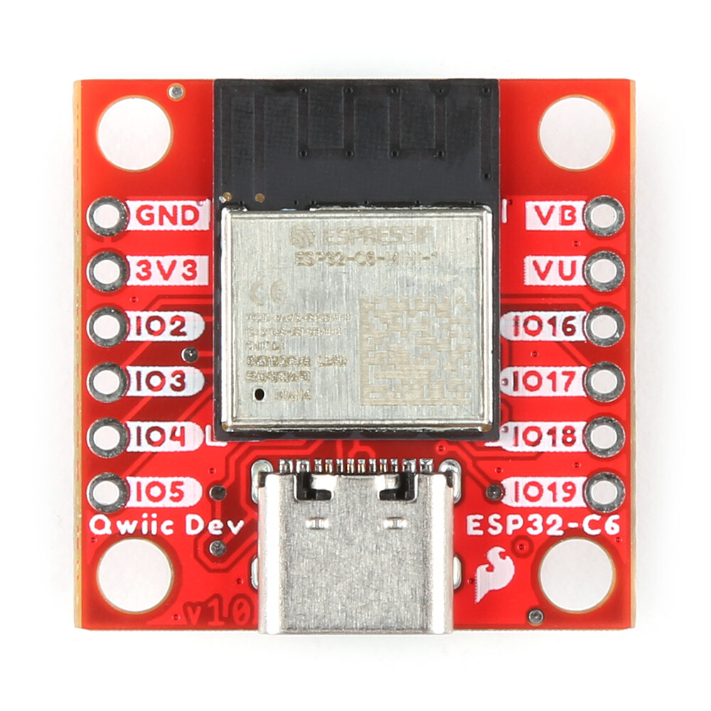 SparkFun Qwiic Pocket Development Board ESP32-C6 RISC-V Single-Core Processor