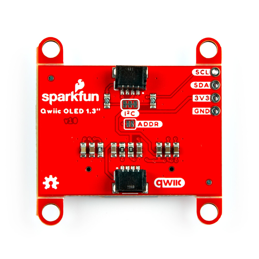 SparkFun 1,3 Zoll Qwiic OLED 128x64 til Arduino Raspberry Pi