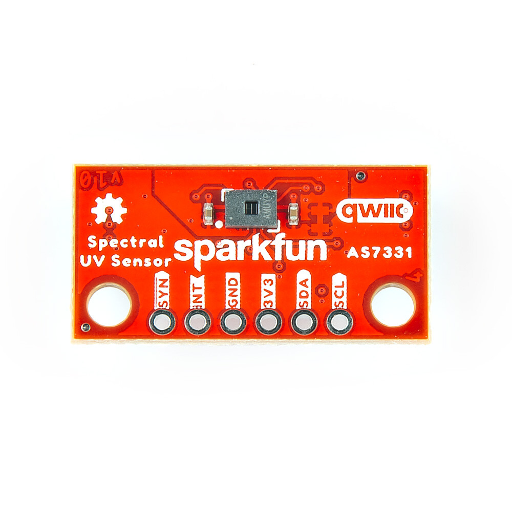 SparkFun Mini Spectral UV-sensor AS7331 Qwiic til Arduino