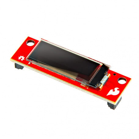 SparkFun Qwiic OLED-display, 0,91 Zoll, 128x32, uden baggrundsbelysning til Arduino