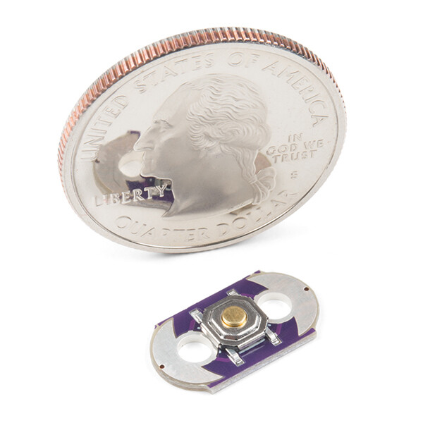 SparkFun LilyPad Button Board