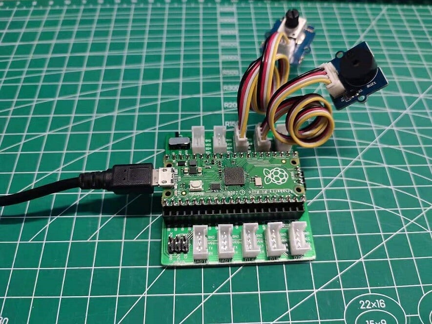 Seeed Studio Grove Shield for Pi Pico v1.0 – Kræver ingen lodning