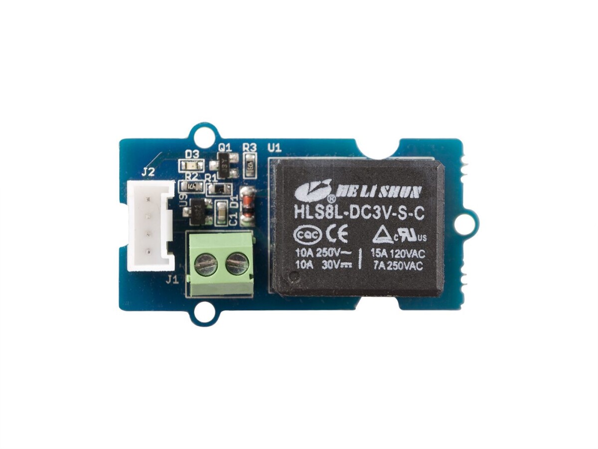 Seeed Studio Grove Relæ 5V/10A til Arduino Mekanisk relækontakt