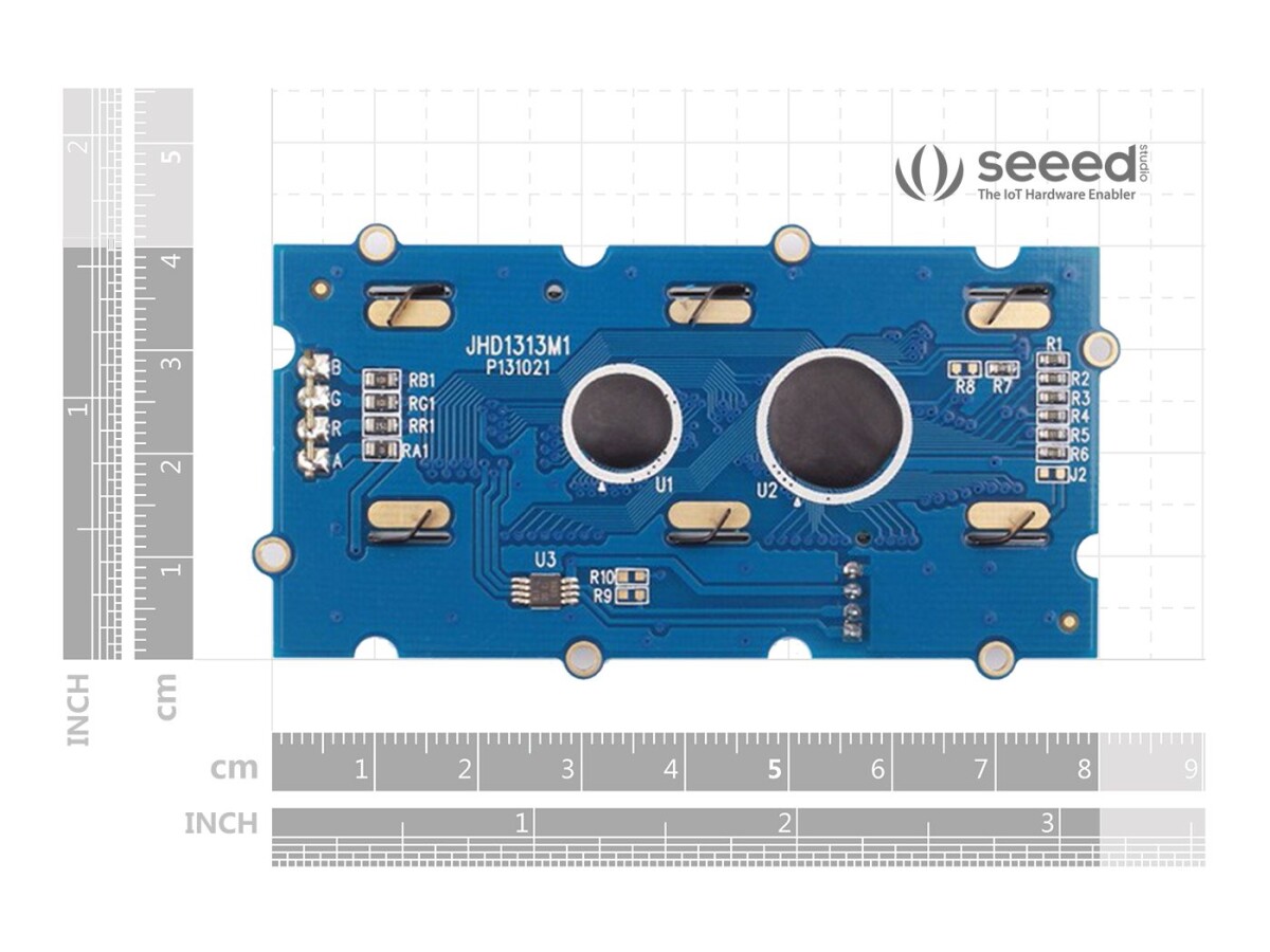 Seeed Studio Grove 16x2 LCD RGB Fuld farvet display til Arduino Raspberry Pi