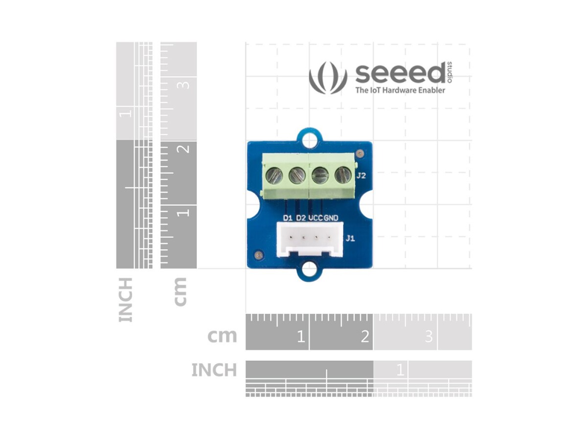 Seeed Studio Grove skrueterminal med 3,5 mm pitch