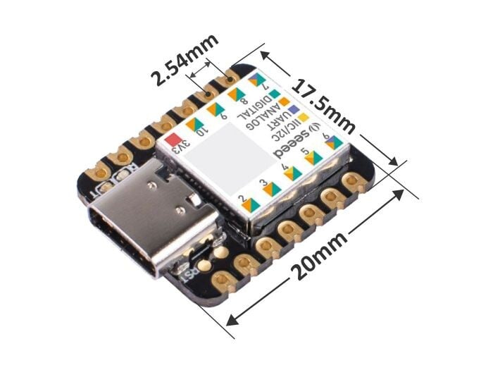 Seeed Studio Seeeduino XIAO - Arduino Mikrocontroller - SAMD21 Cortex M0+