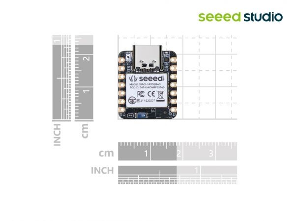 Seeed Studio XIAO nRF52840 Sense IMU Mikrofon Bluetooth5 TinyML TensorFlow Lite