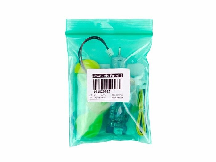 Seeed Studio Grove Mini Fan v1.1 med DC-motor og driverplade
