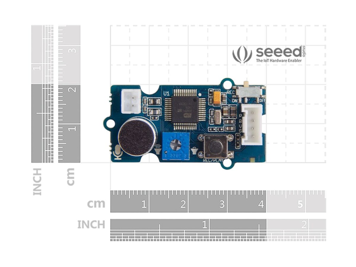 Seeed Studio Grove Recorder v3.0 ISD9160FI MCU