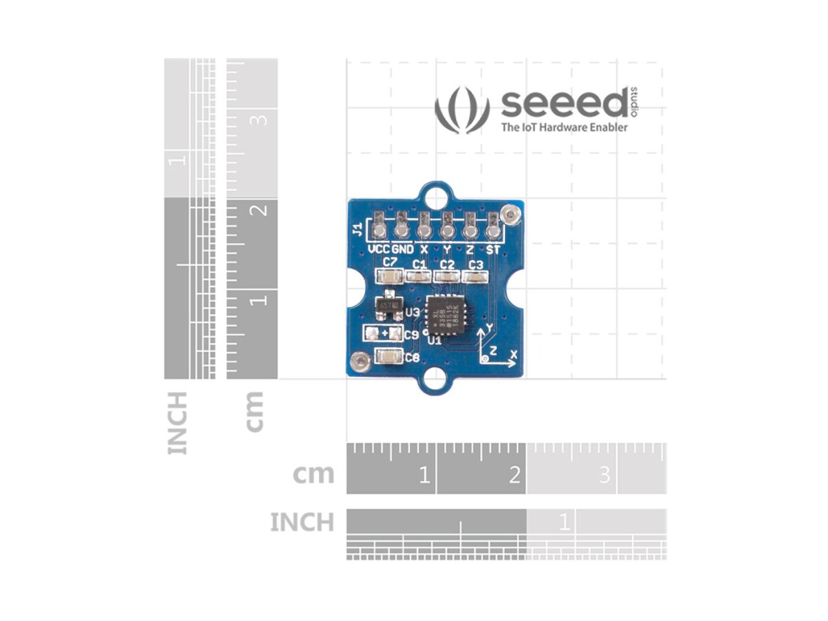 Seeed Studio Grove ADXL335 – 3-Akset analog accelerometer (±3g)