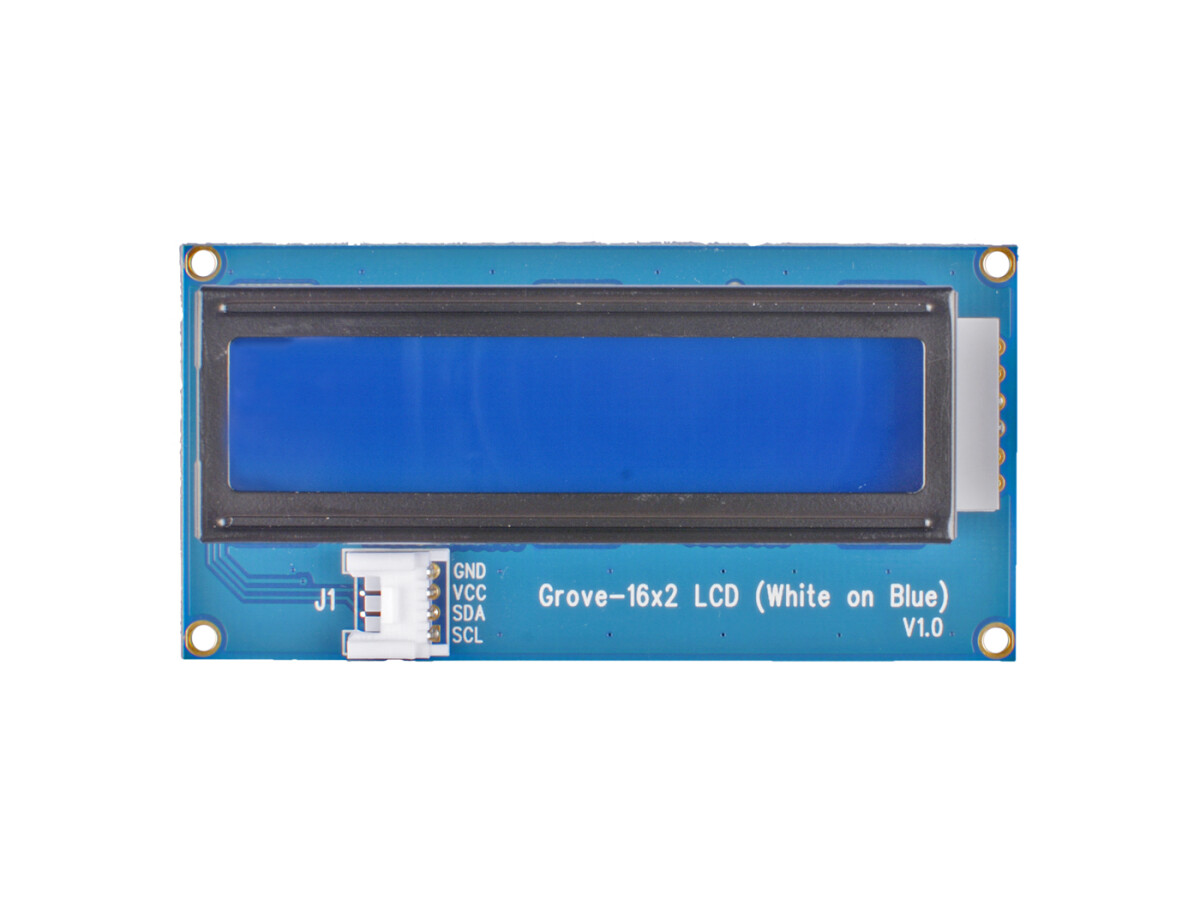 Seeed Studio Grove 16x2 LCD (hvid på blå) til Arduino Raspberry Pi