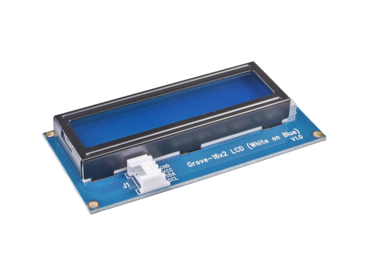 Seeed Studio Grove 16x2 LCD (hvid på blå) til Arduino Raspberry Pi
