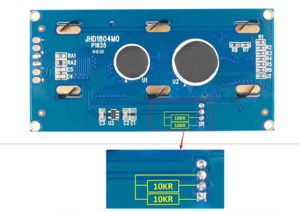 Seeed Studio Grove 16x2 LCD (Sort på Gul) til Arduino Raspberry Pi