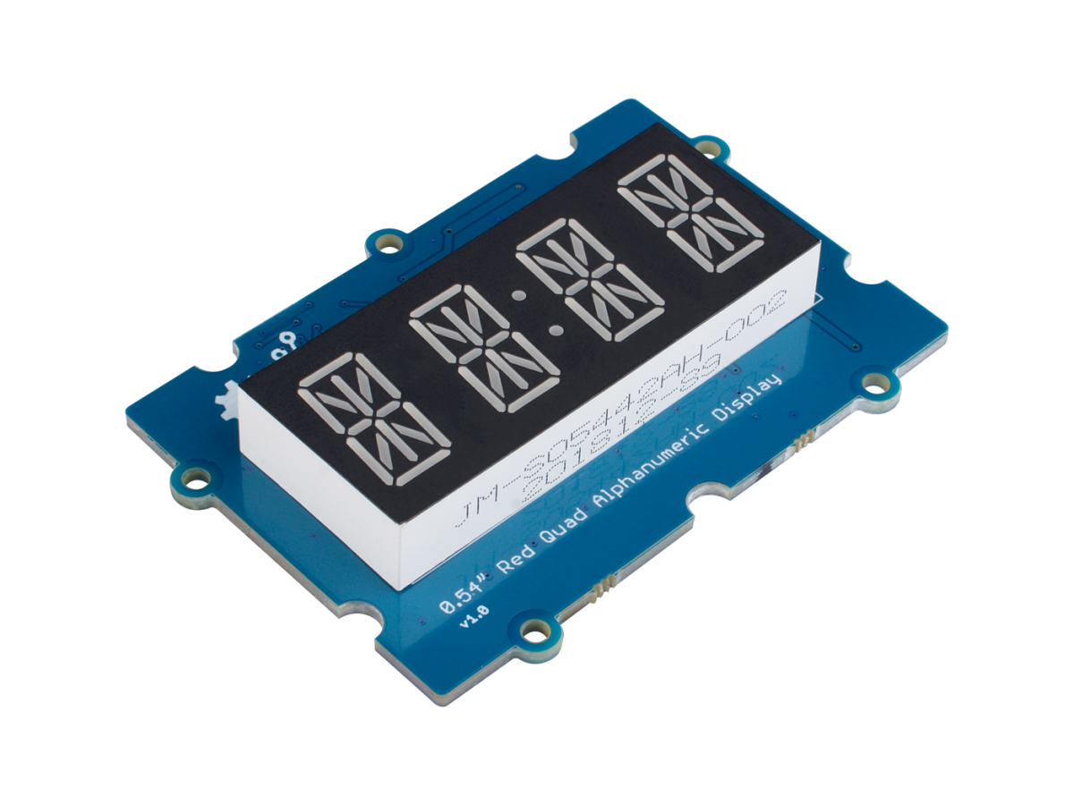 Seeed Studio Grove 0.54 Zoll Rot Quad Alfanumerisk Display Nixie-rør