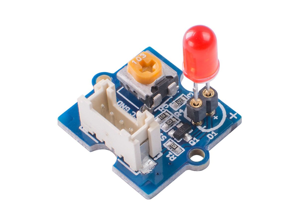Seeed Studio Grove - LED pak med indbygget potentiometer og LED'er