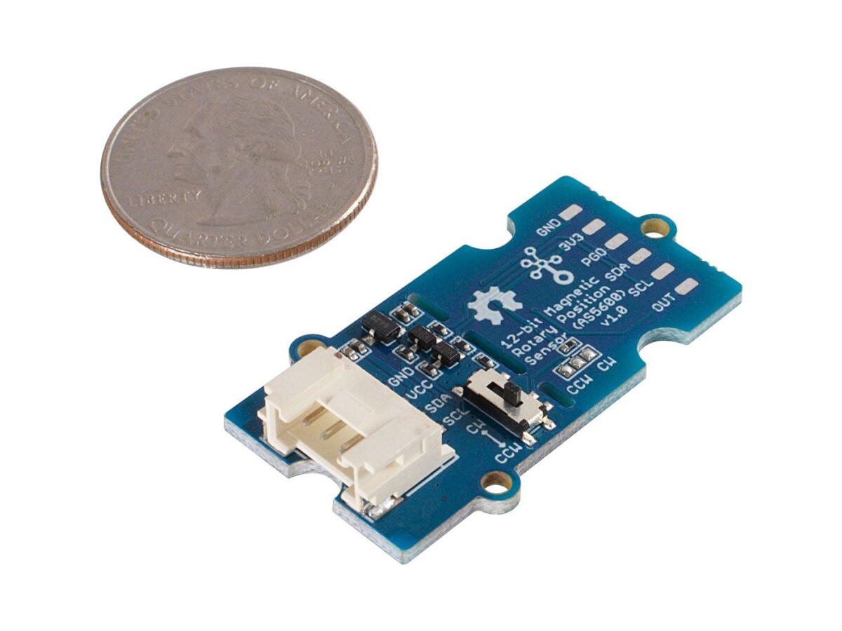 Seeed Studio Grove 12-bit Magnetisk roterende positionsensor encoder (AS5600)