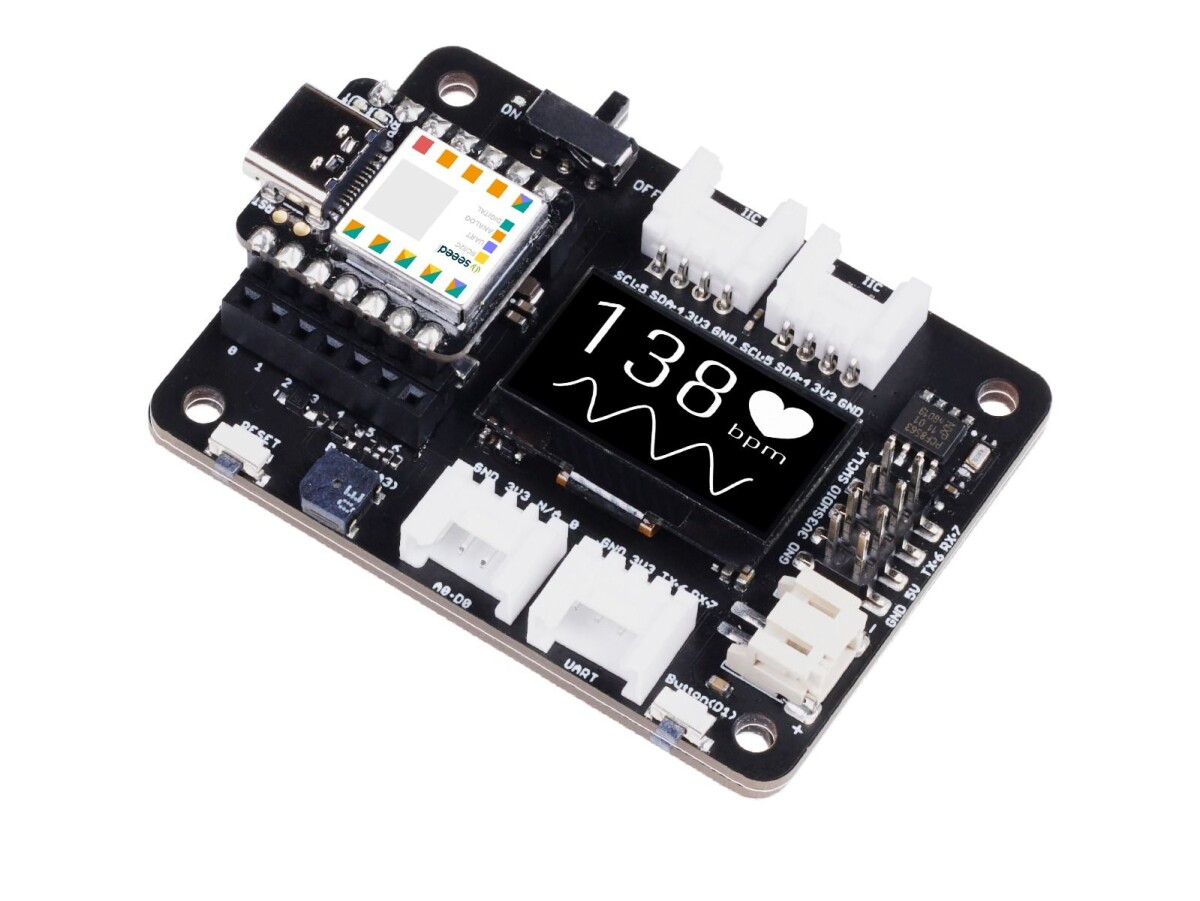 Seeed Studio Seeeduino XIAO Expansion Board RTC-batteri: CR1220