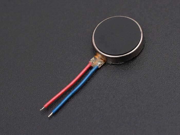 Seed Studio Mini vibrationsmotor Φ10mm x 2,0mm Driftsspænding 3V