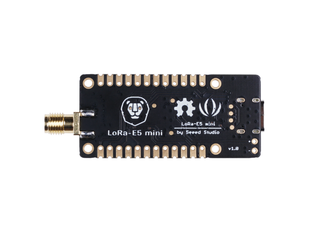 Seeed Studio LoRa-E5 mini (STM32WLE5JC) Udviklingskort, LoRaWAN Protokol og Støtte for frekvenser over hele verden
