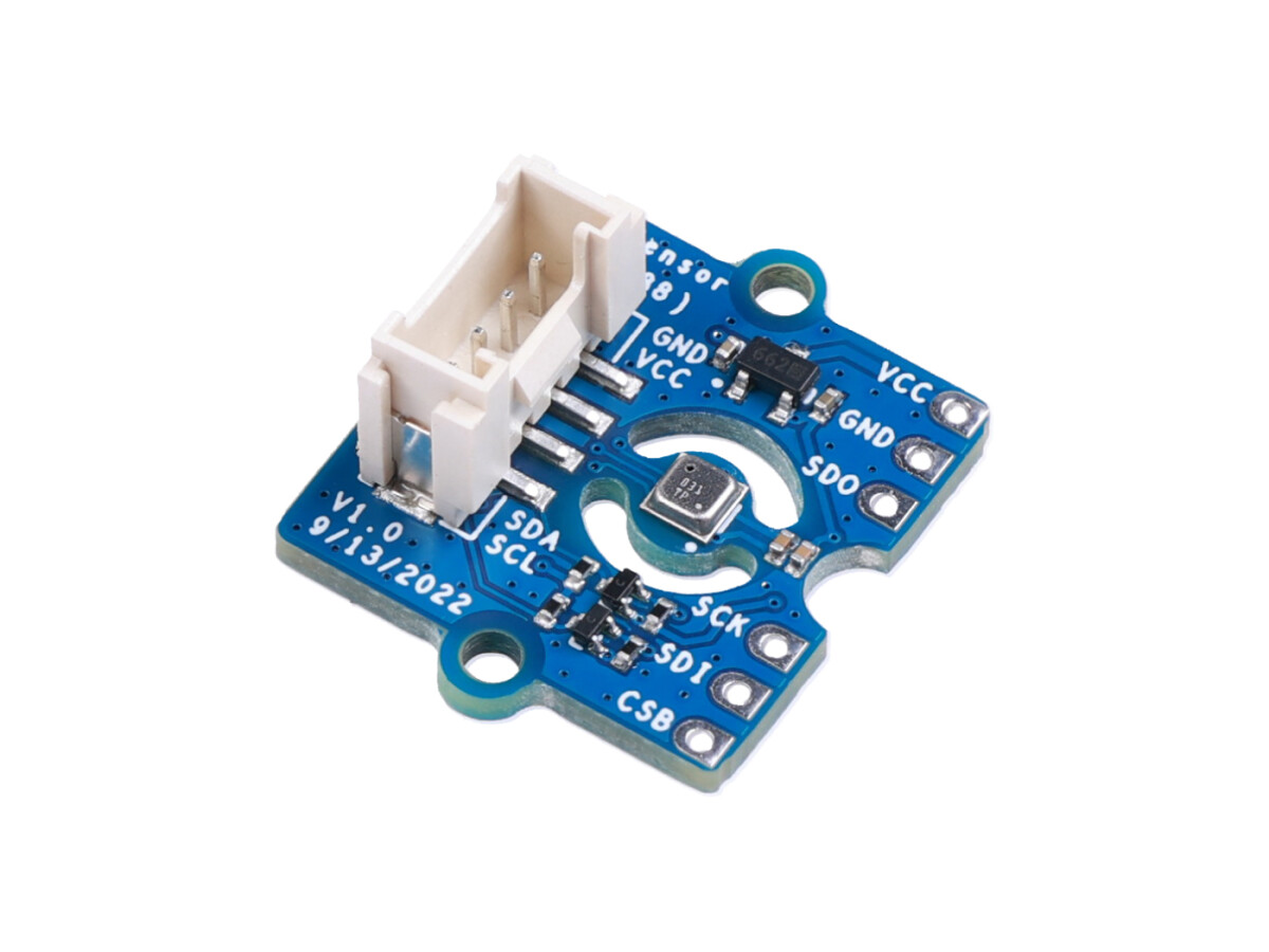 Seeed Studio Grove – Luftkvalitetsensor (BME688) med indbygget AI Gas Fugt Tryk Temperatur sensor