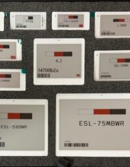 Elektronisk etiket Sort/Hvid/Rød DEMO-sæt (KUN ETИКET) E-Ink/E-Paper