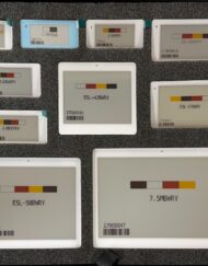 Elektronisk etiket Sort/Hvid/Rød/Gul DEMO-sæt (KUN ETIKET) E-Ink/E-Paper