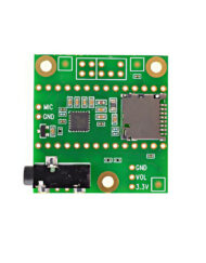 PJRC Audio Adapter Board for Teensy 4.x (Rev D), 16-bit 44.1kHz Stereo med 3,5 mm udgang