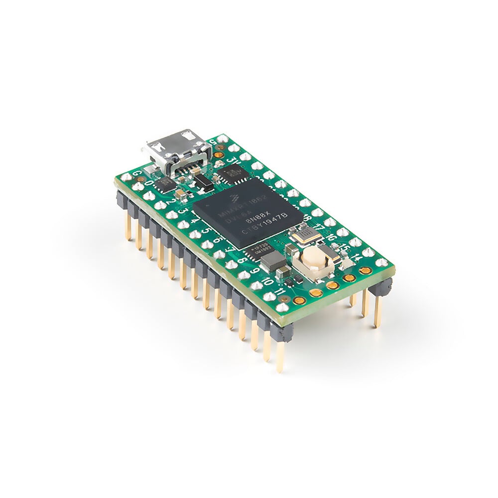 PJRC Teensy 4.0 Forudsamlet med stik USB Udviklingskort Arduino IDE ARM Cortex-M7 600MHz