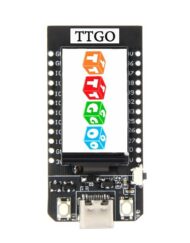 LILYGO® TTGO T-Display ESP32 WiFi og Bluetooth Modul Udviklingskort 1,14 Tommers LCD Kontrolkort