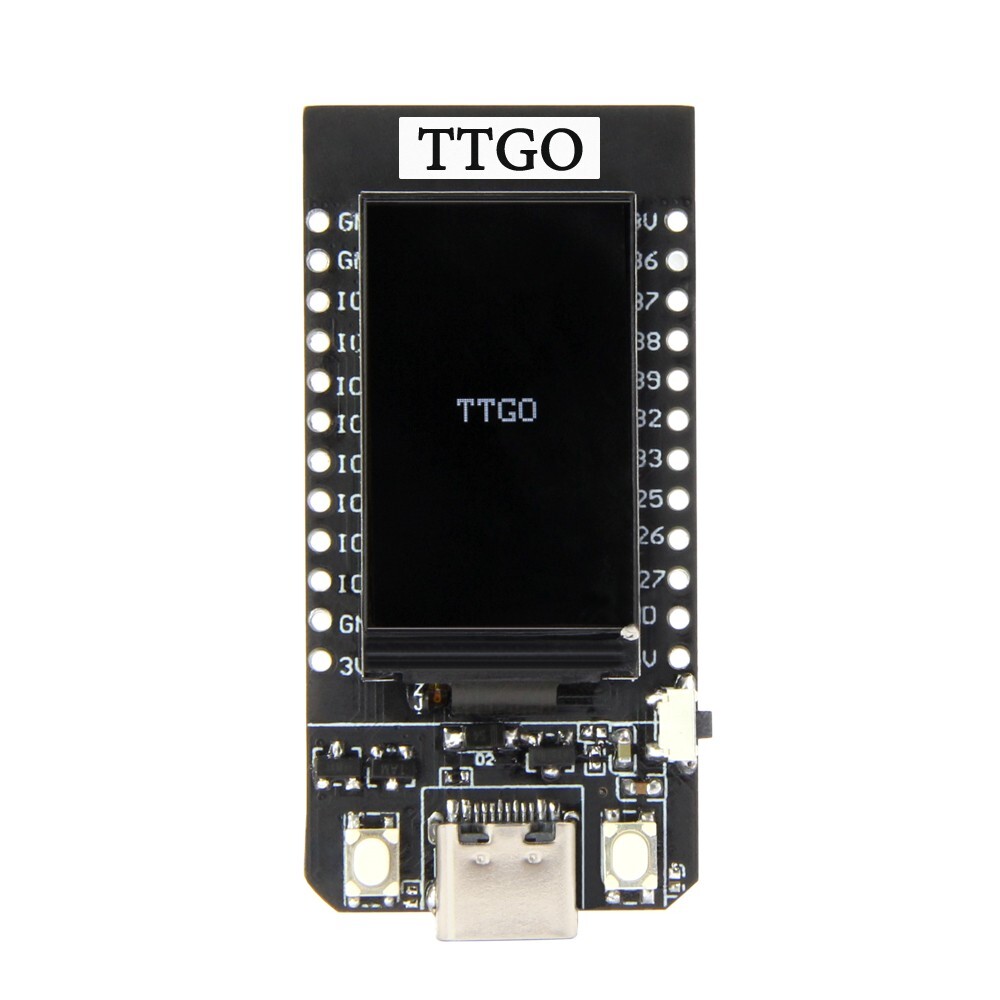 LILYGO® TTGO T-Display ESP32 WiFi og Bluetooth Modul Udviklingskort 1,14 Tommers LCD Kontrolkort