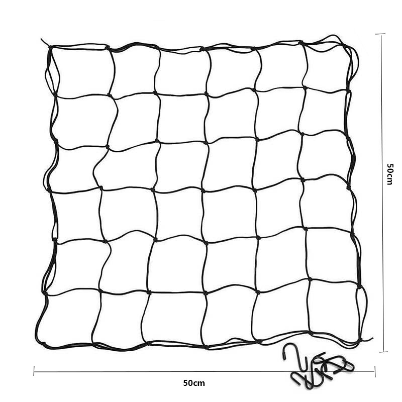 Planteklatrenet, Ranknet, Støtte til planter, 50x50 cm, Elastisk gitternet, have net, støtte net, plantestøtter til drivhuse, blomster og planter