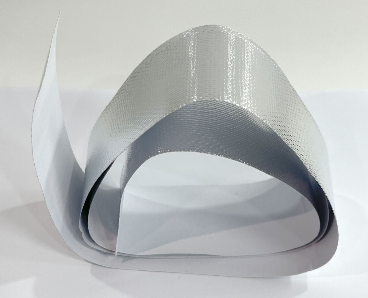Aluminium tape, verstärkt, silber, 48mm x 1m, isolering, självklibb, folie