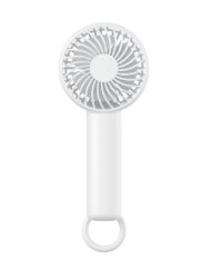 Multifunktionel håndventilator, bærbar ventilator, vertikal bordventilator, desktop-ventilator, støjsvag ventilator med alpinistspænde
