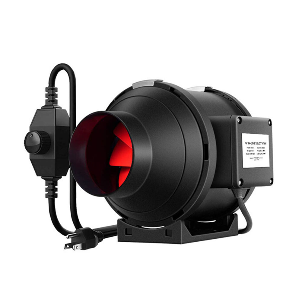 Growbox rør ventilator sæt, 150 mm aktivt kulfilter ventilation komplet sæt, vækst udblæsningsanlæg luftrensning