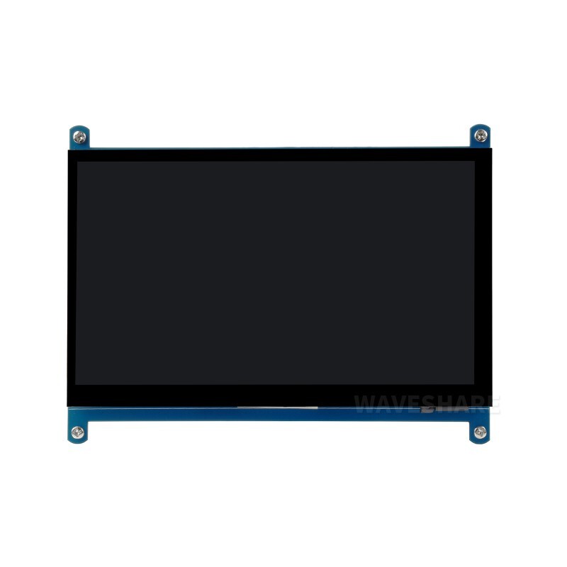 Waveshare 7 Zoll Kapazitiver Touchscreen LCD-Display 1024x600 HDMI til Raspberry Pi Windows