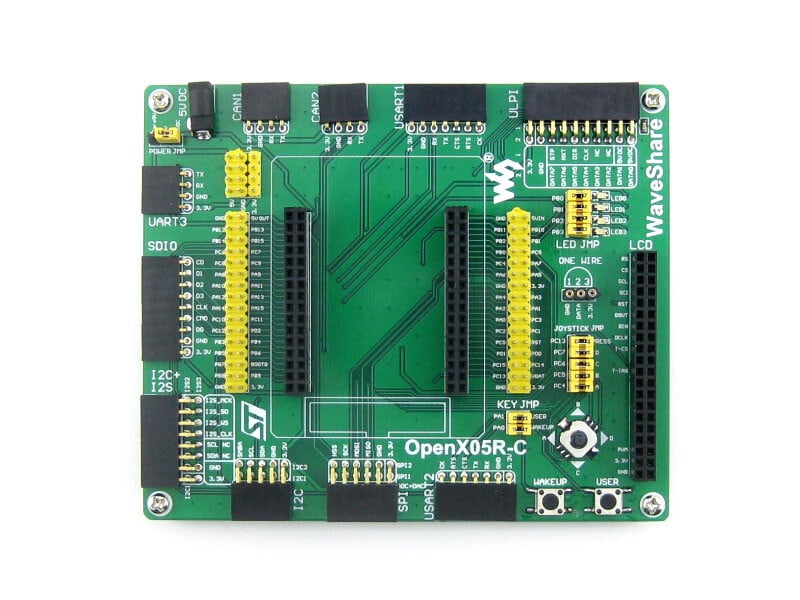 Waveshare Open405R-C Udviklingskort STM32 Cortex M4 STM32F405R Udviklingskit Standard