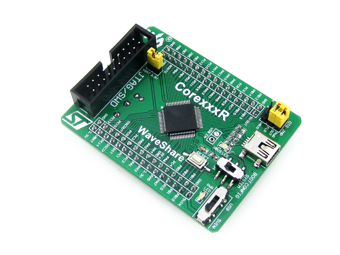 Waveshare Open405R-C Udviklingskort STM32 Cortex M4 STM32F405R Udviklingskit Standard