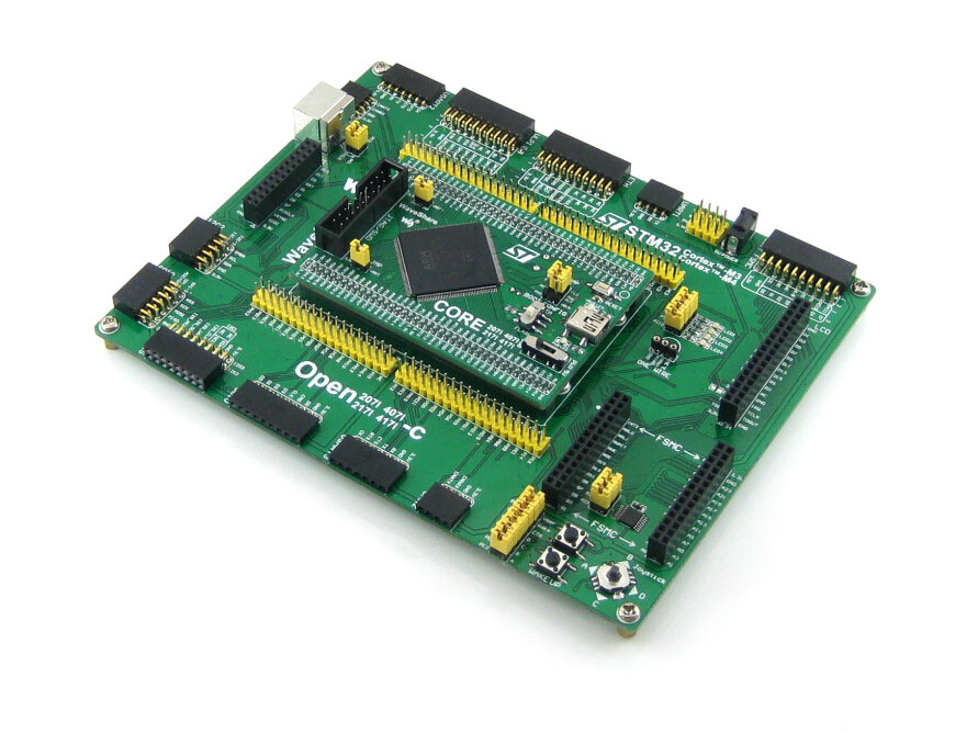 (Stoppet) Waveshare Core407I Udviklingskredit med STM32F407IGT6 MCU.