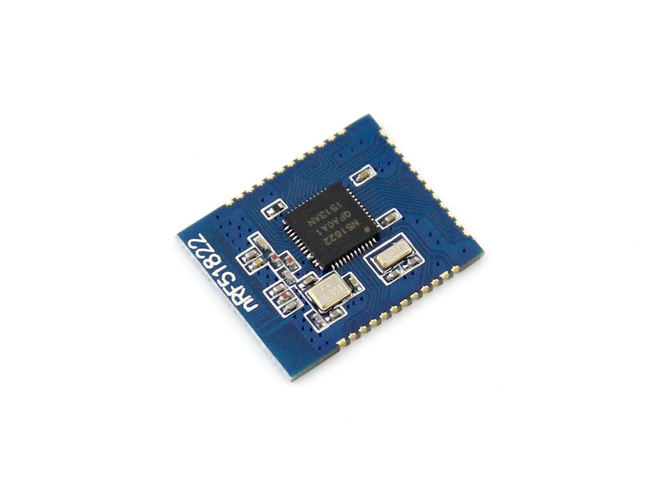 Waveshare Bluetooth 4.0 BLE 2.4G trådløst modul NRF51822 kerneplade, lille størrelse