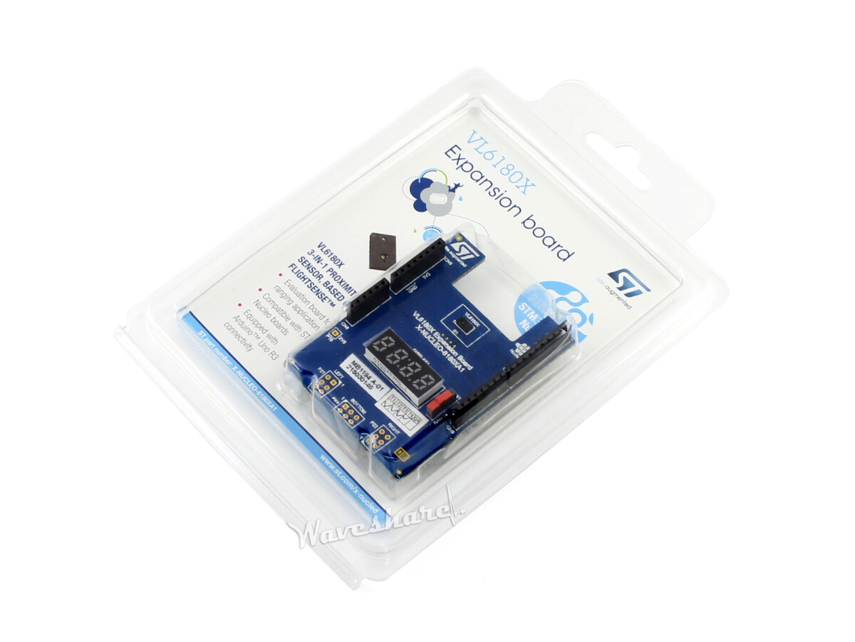 X-NUCLEO-6180XA Proximity and Ambient Light Sensor Udvidelsesmodul