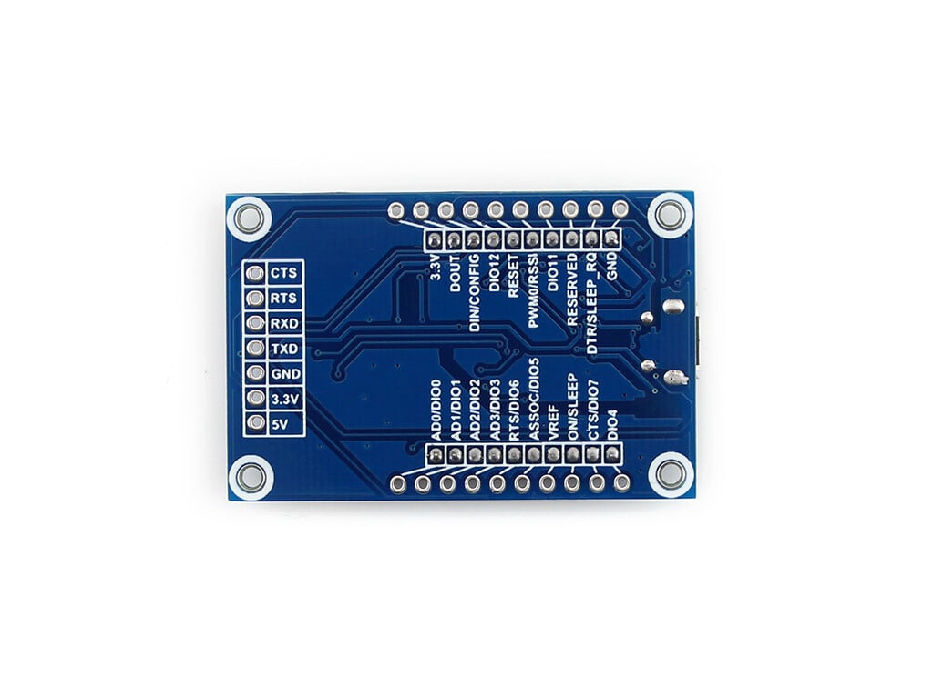 Waveshare XBee USB Adapter Kommunikationsplade, UART Kommunikation, USB to UART modul, CP2102