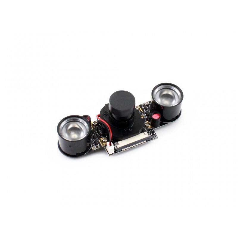 Waveshare IR-CUT Kamera 5 MP OV5647 understøtter natvision til Raspberry Pi