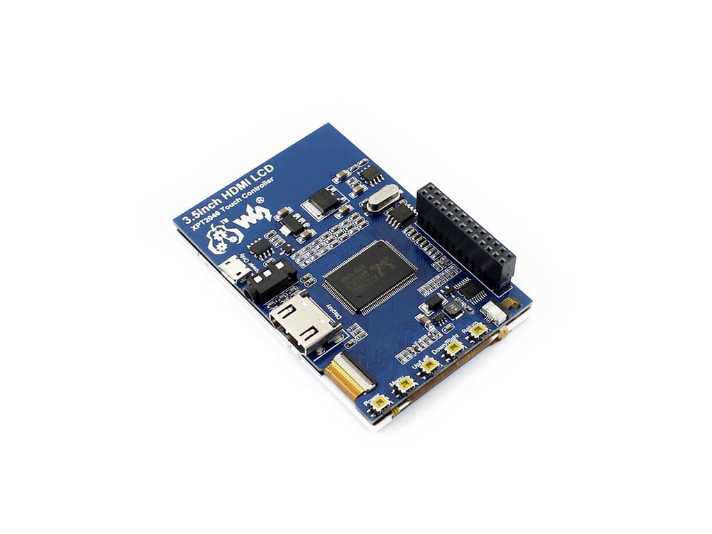Waveshare 3,5 zoll Raspberry Pi Widerstandstastatur HDMI LCD-Display 480x320 IPS