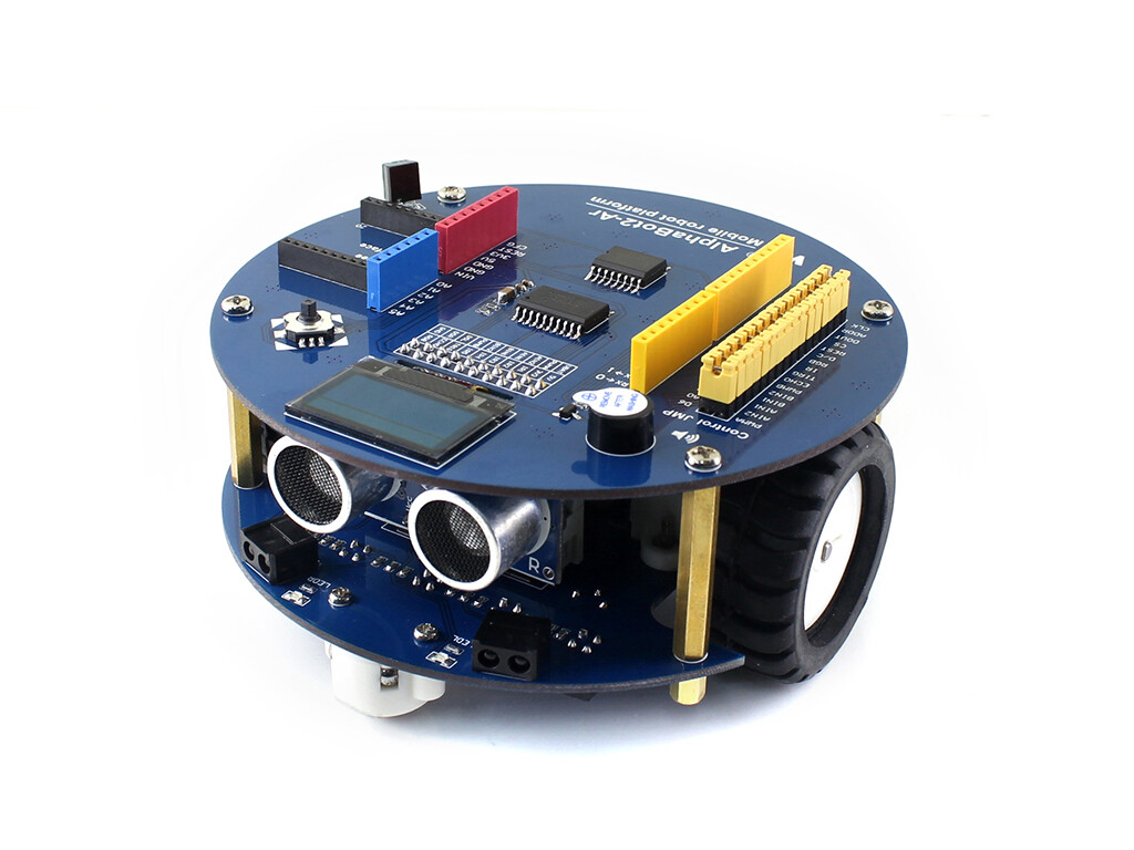 WaveShare AlphaBot2 Robot Building Kit for Arduino (uden Arduino-styring)