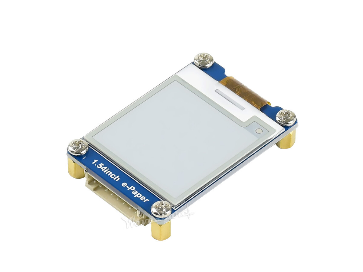 Waveshare 1,54 Zoll 200x200 E-Ink E-Paper Display Modul SPI til Raspberry Pi Arduino