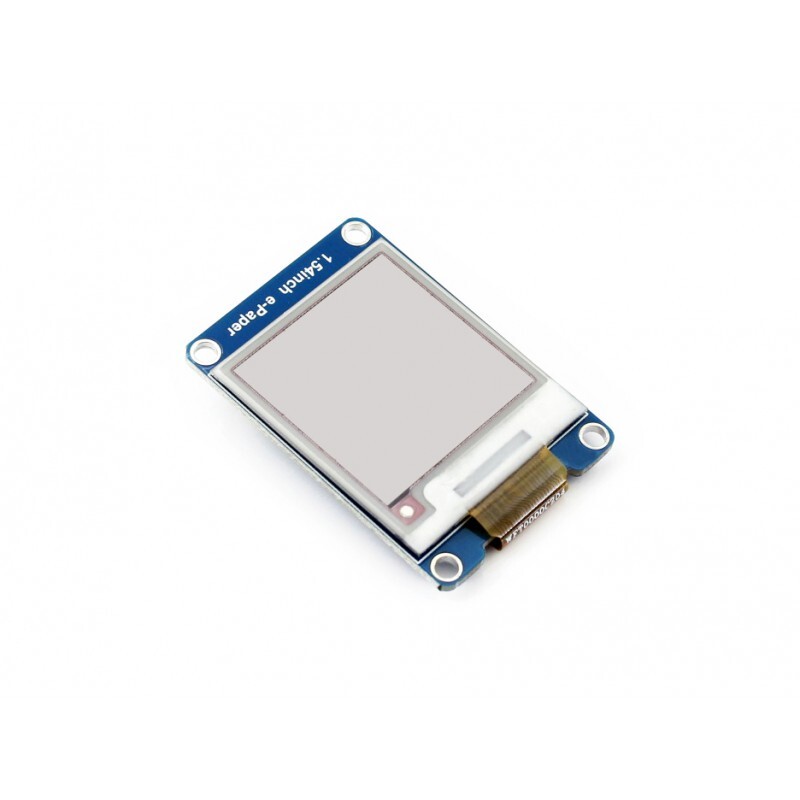 Waveshare 1,54 tommer 200x200 E-Ink E-Paper Display Modul trefarvet Arduino